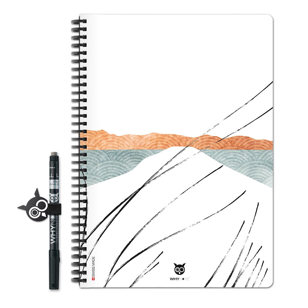 Bloc-notes effaçable A4 Horizon