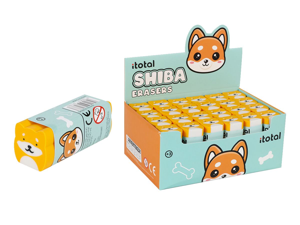 Gommes en forme de Shiba 