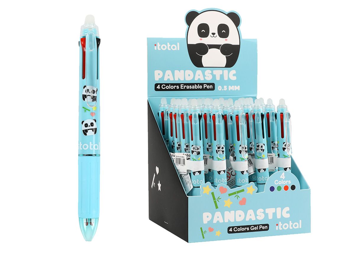 Stylos effaçables 4 en 1 Panda 
