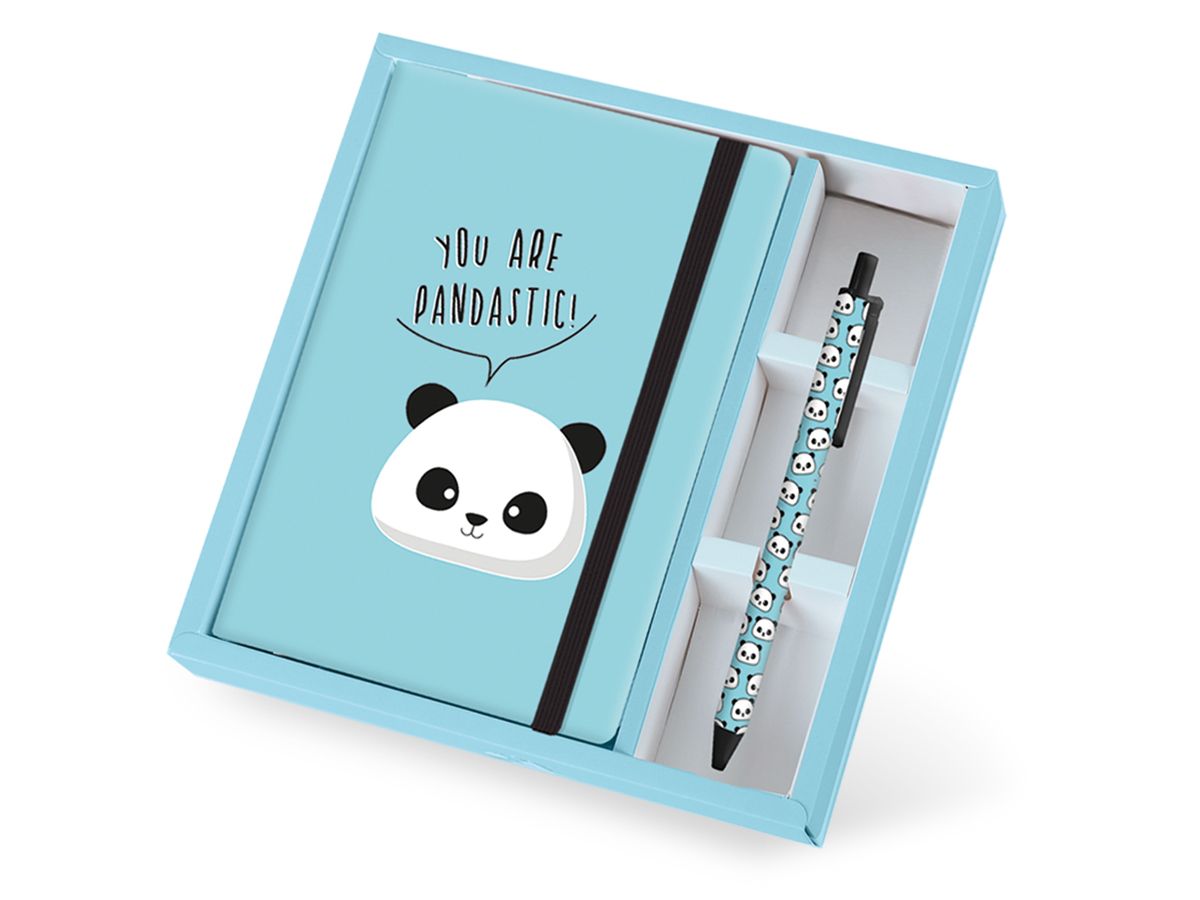 Cahier A5 & Stylo Panda 