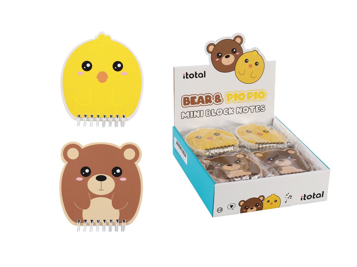 Bloc-notes Ours & Poussins