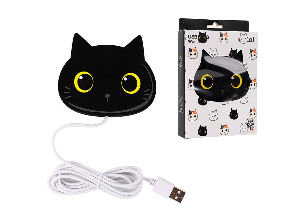 Chauffe-tasse USB Chat 