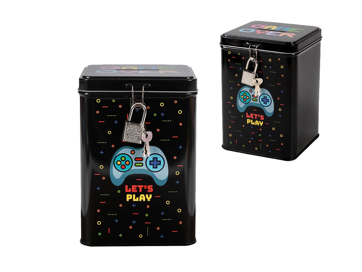 Tirelire avec cadenas Let's Play 