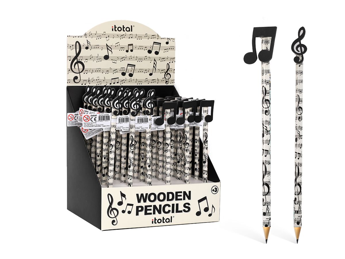 Crayons à papier 3D Music 