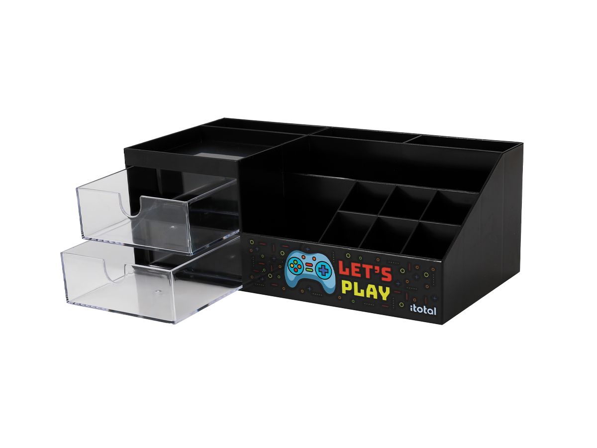 Organisateur de bureau horizontal Let's Play 