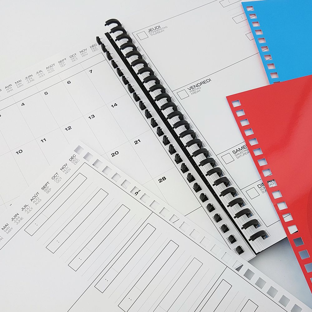 Bloc-notes effaçable A5 Noir