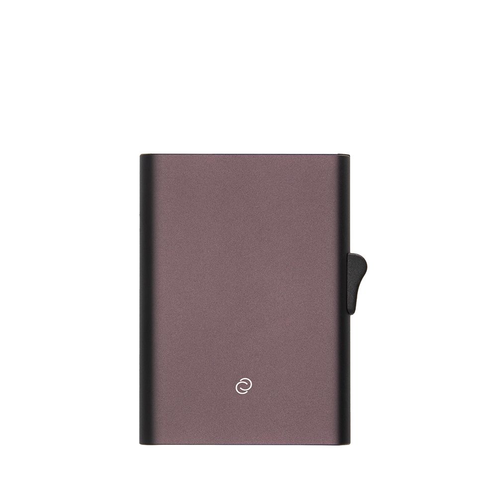 Porte-Cartes en Aluminium XL Brun 