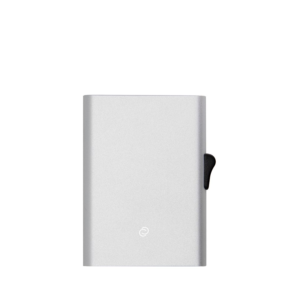 Porte-Cartes en Aluminium XL Argent 