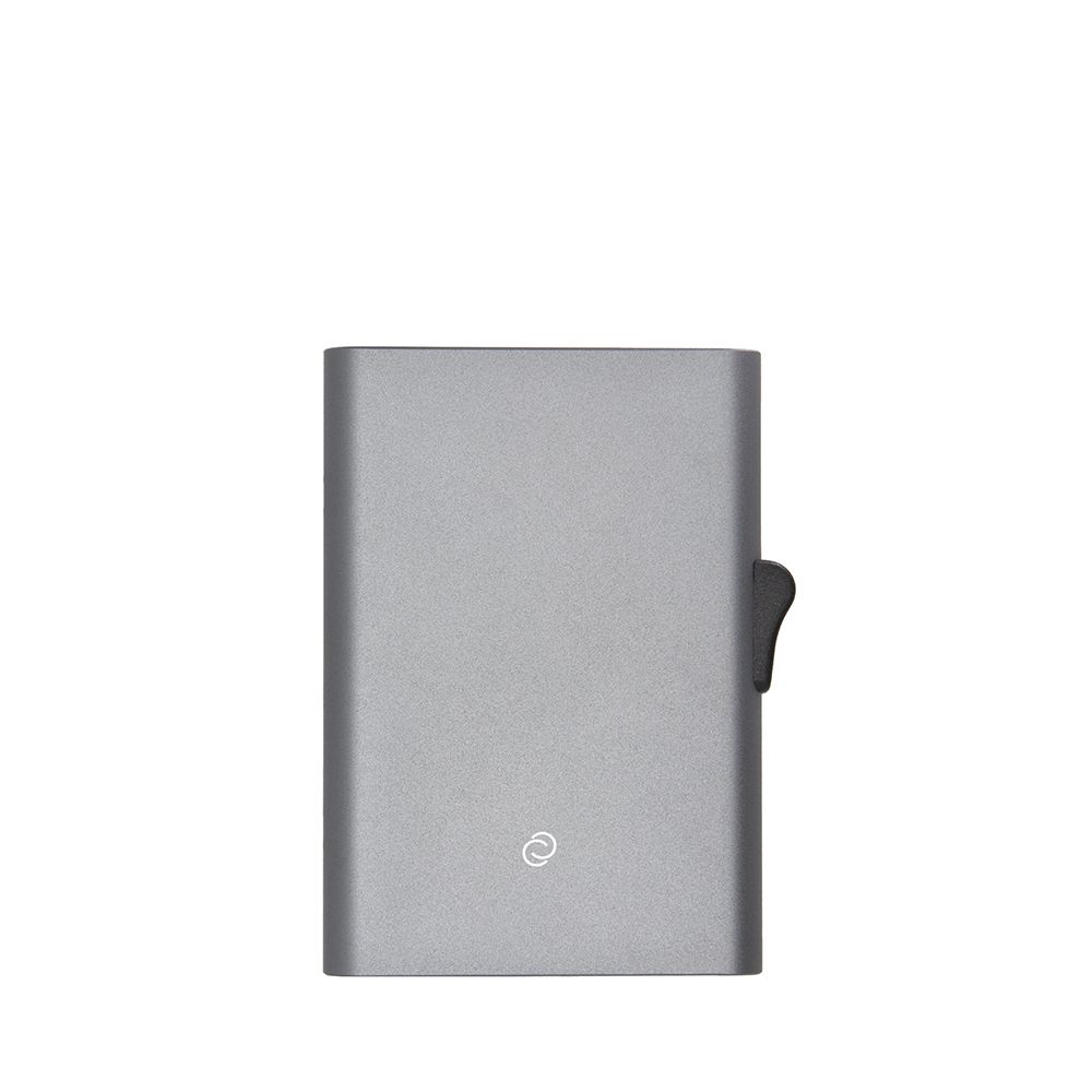Porte-cartes en Aluminium XL Gris 