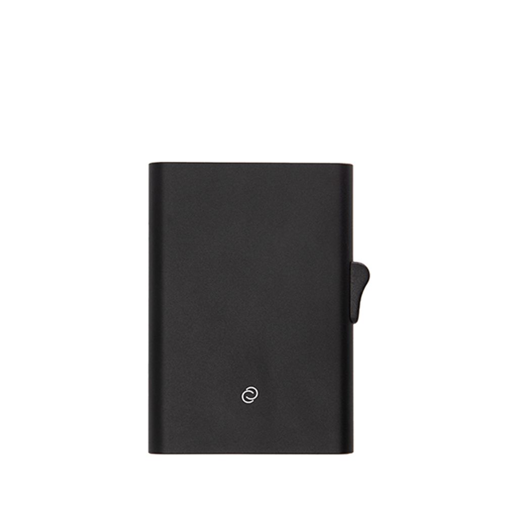 Porte-Cartes en Aluminium XL Noir 
