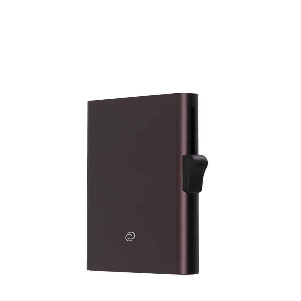 Porte-Cartes en Aluminium XL Brun 