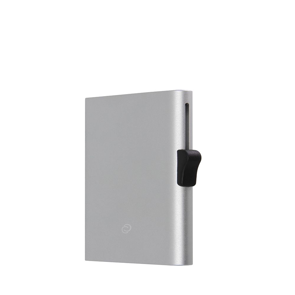 Porte-Cartes en Aluminium XL Argent 