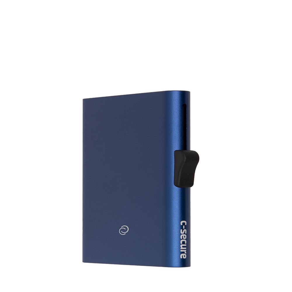 Porte-Cartes en Aluminium XL Bleu 