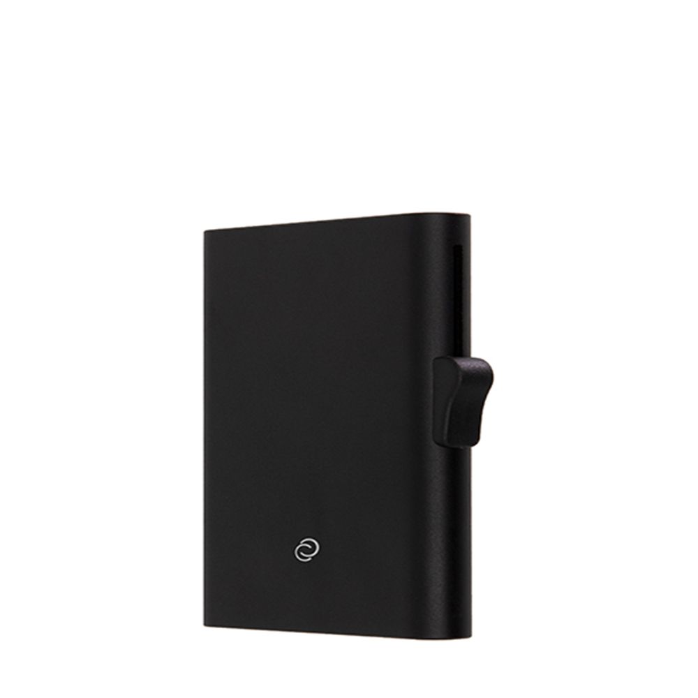Porte-Cartes en Aluminium XL Noir 