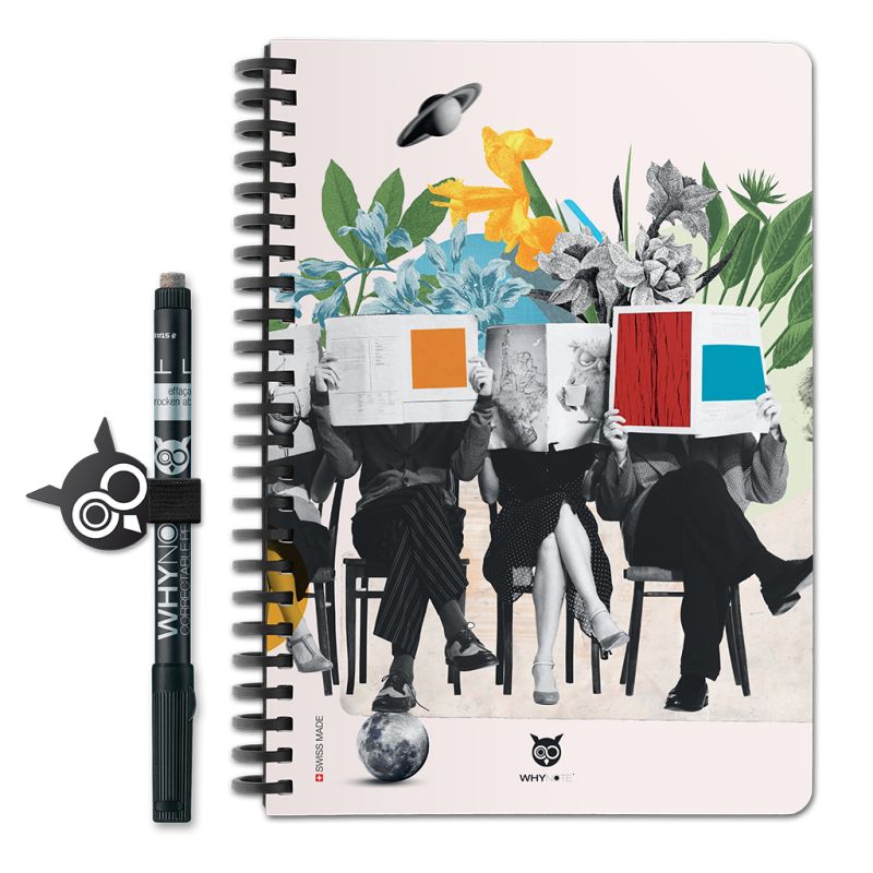 Bloc-notes effaçable A5 Newspaper 