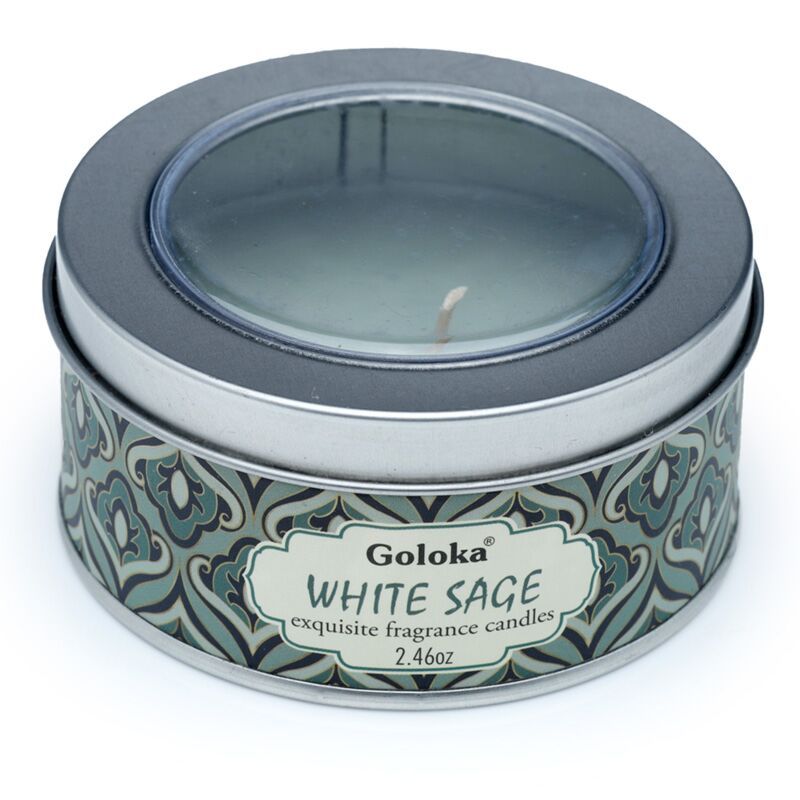 Bougie Goloka Sauge blanche 