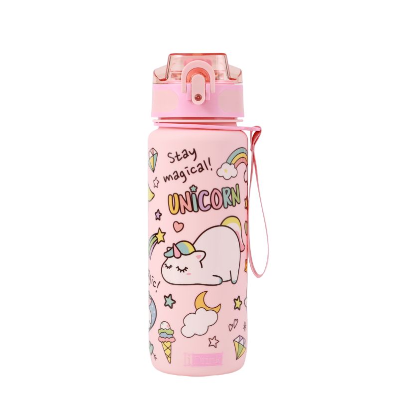 Tritan Motivational Bottle 750ml Unicorn