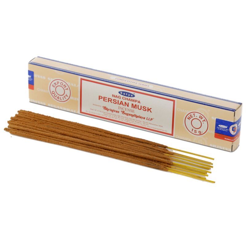 Bâton d'encens Nag Champa (env. 12 pIèces) Musc perse 