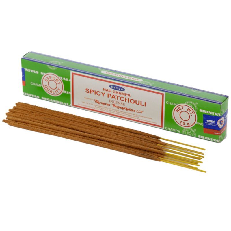 Bâton d'encens Nag Champa (env. 12 pIèces) Patchouli 