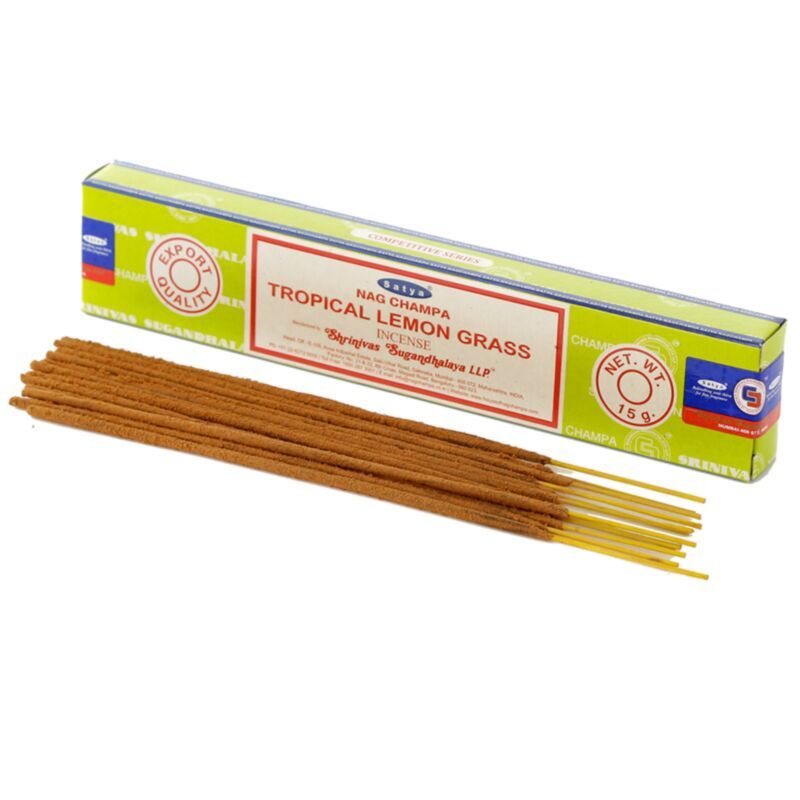 Bâton d'encens Nag Champa (env. 12 pIèces) Citronnelle 