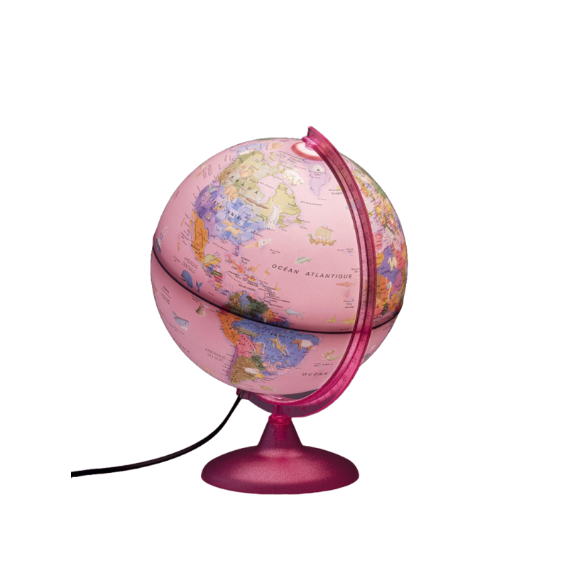 Technodidattica Globe Pink Zoo 