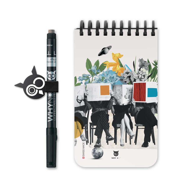 Bloc-notes effaçable Pocket Newspaper 