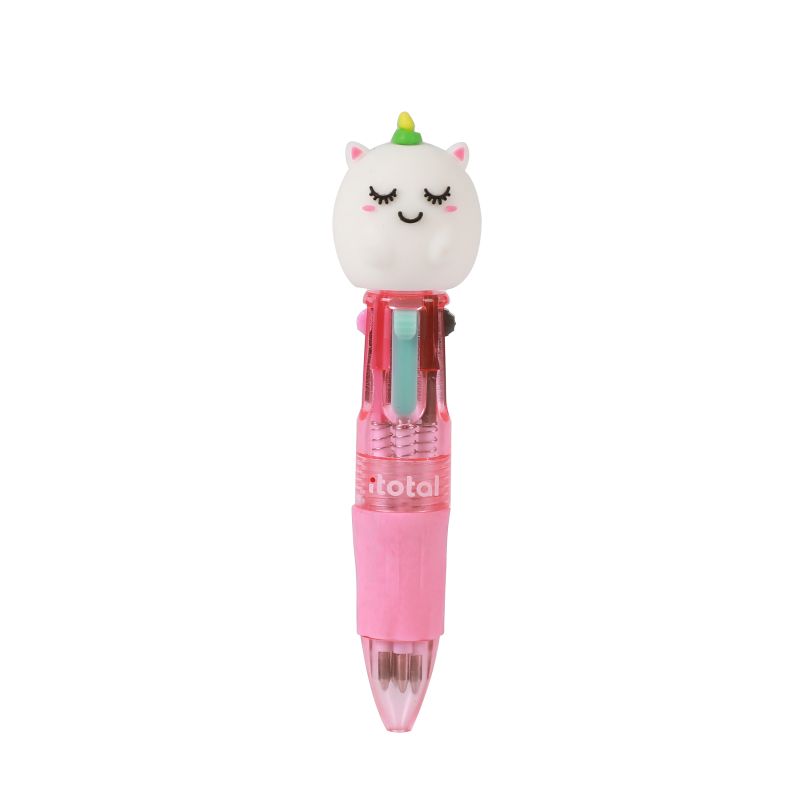 Mini Stylos 4 en 1 Licorne