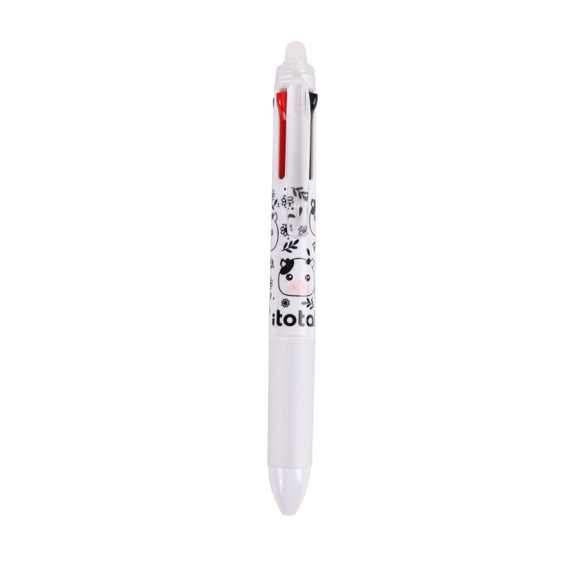 Stylos effaçables 4 en 1 Vache 