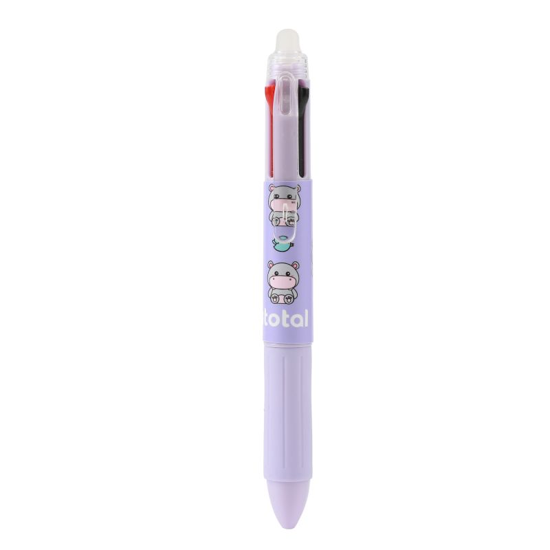 Stylos effaçables 4 en 1 Hippo 