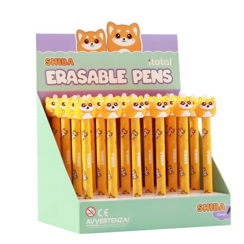 Stylos effaçables 3D Shiba 