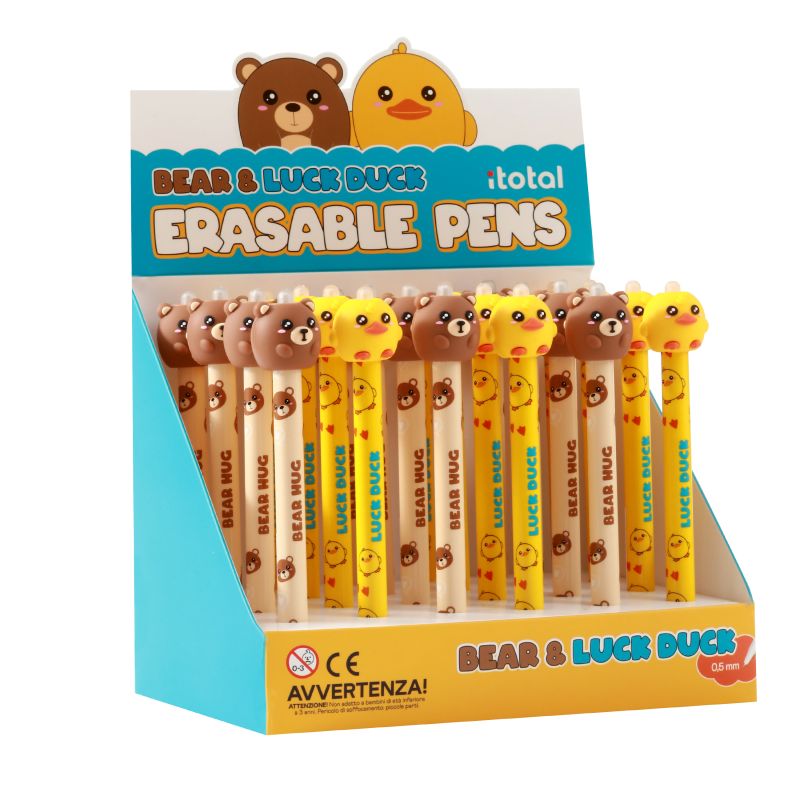 Stylos effaçables 3D Ours & poussins