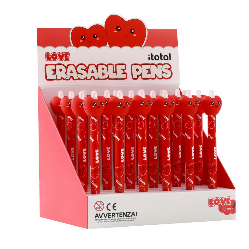 Stylos effaçables 3D Heart 
