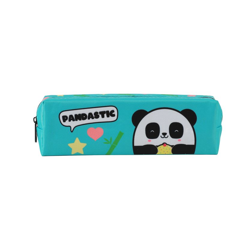 Étui en tissu Panda Bleu