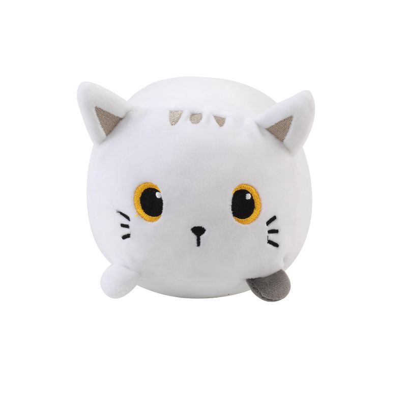Coussin Chat blanc petit 