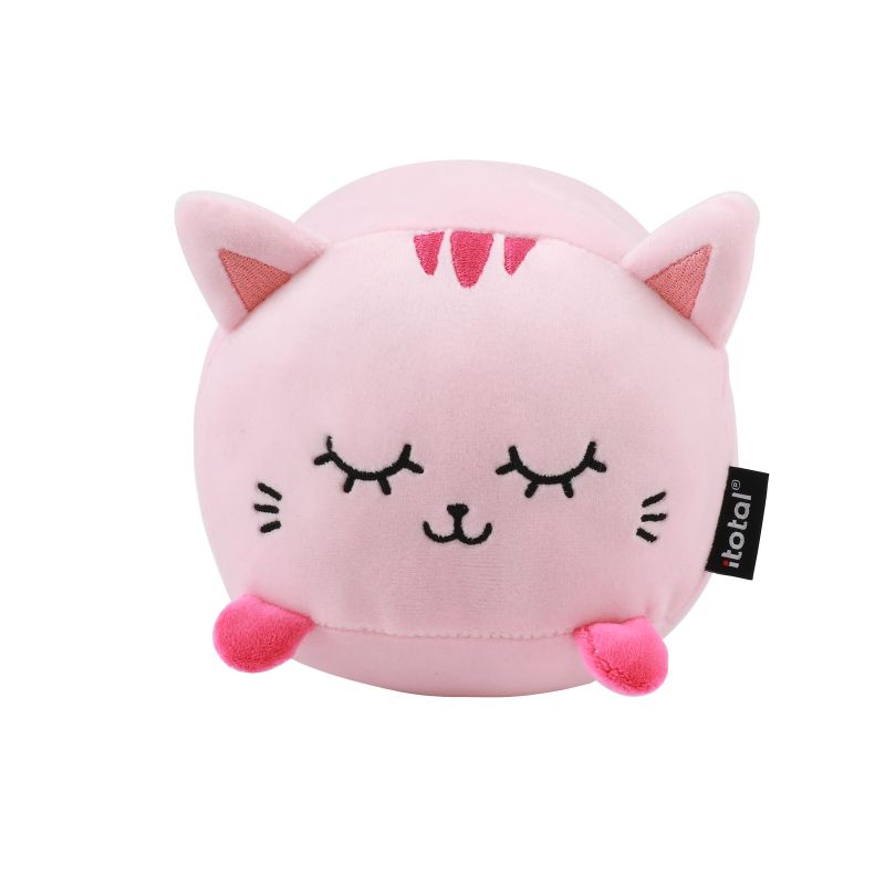 Coussin Chat rose petit 