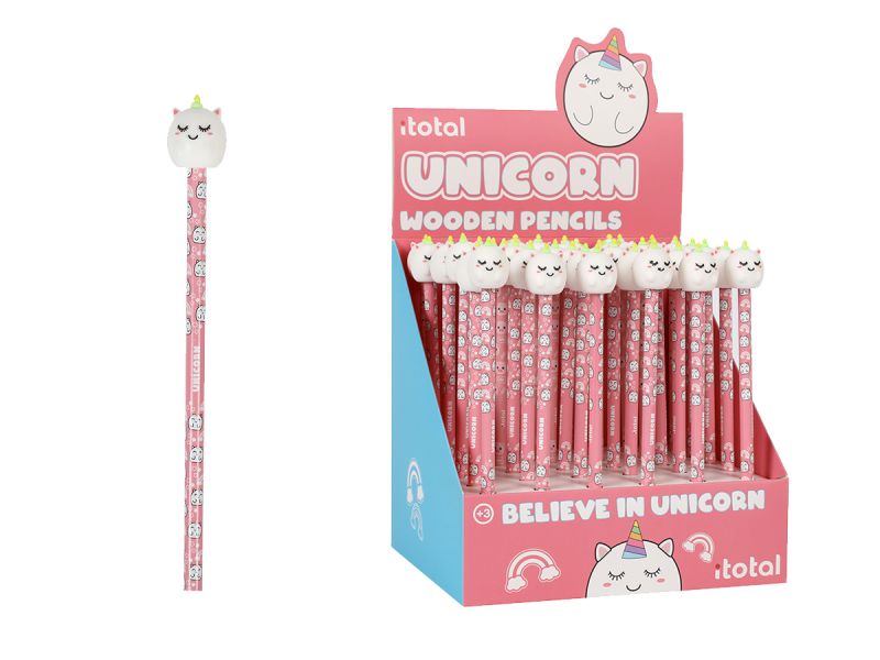 Crayons à papier 3D Unicorn 