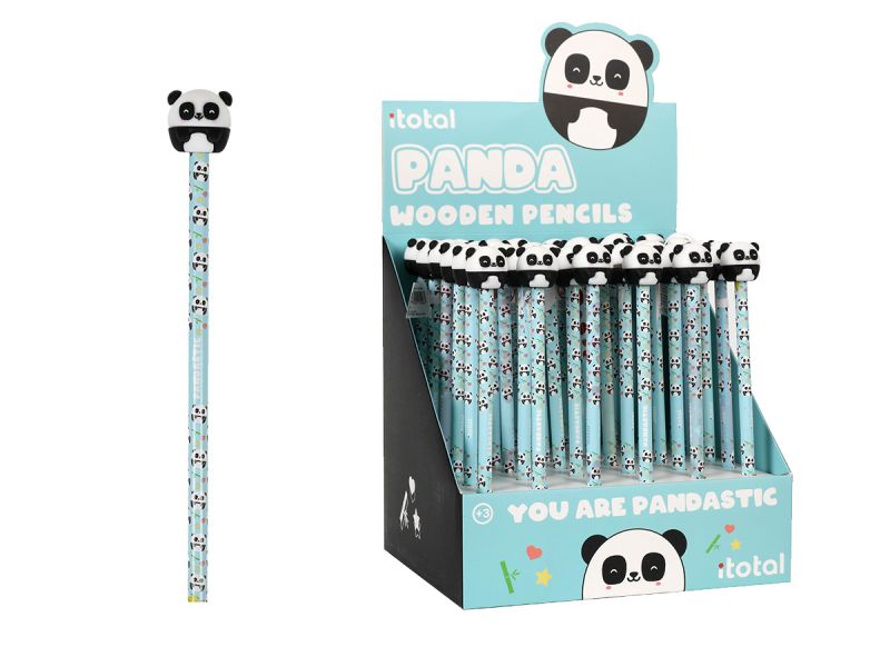 Crayons à papier 3D Panda 