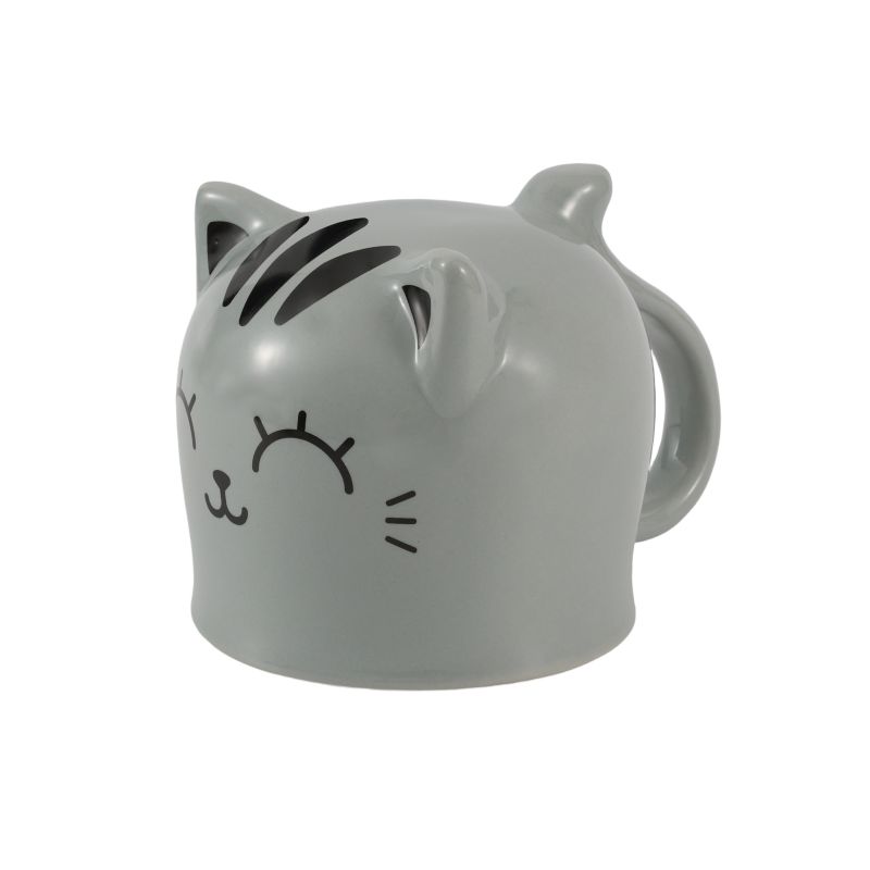 Tasse Flip 450ml Chat Chat Gris