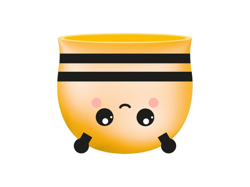 Tasse Flip 450ml Abeille