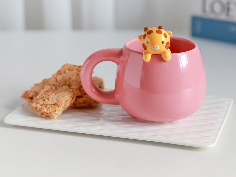 Tasse en céramique Charm Girafe 