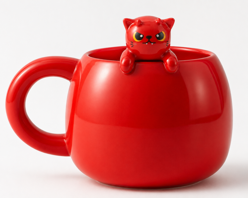 Tasse Charm Creepy Vibes Diable 