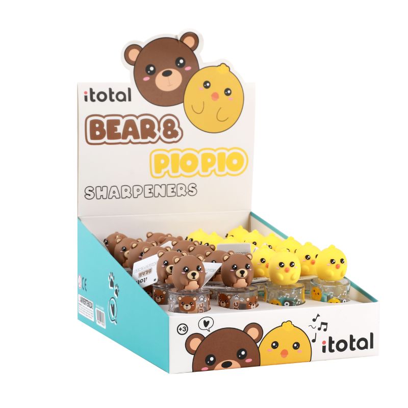 Taille-crayons Ours & Poussins 