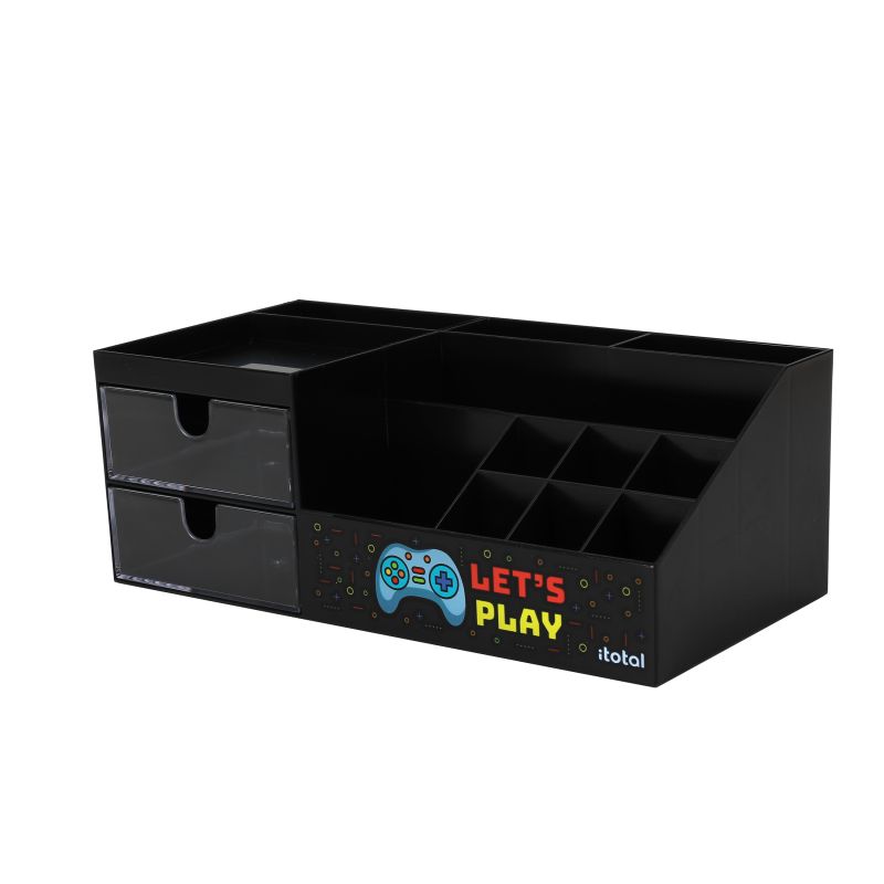 Organisateur de bureau horizontal Let's Play 