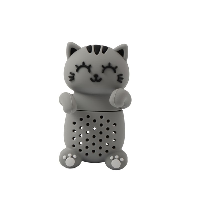 Infuser Tea Buddy Chat gris