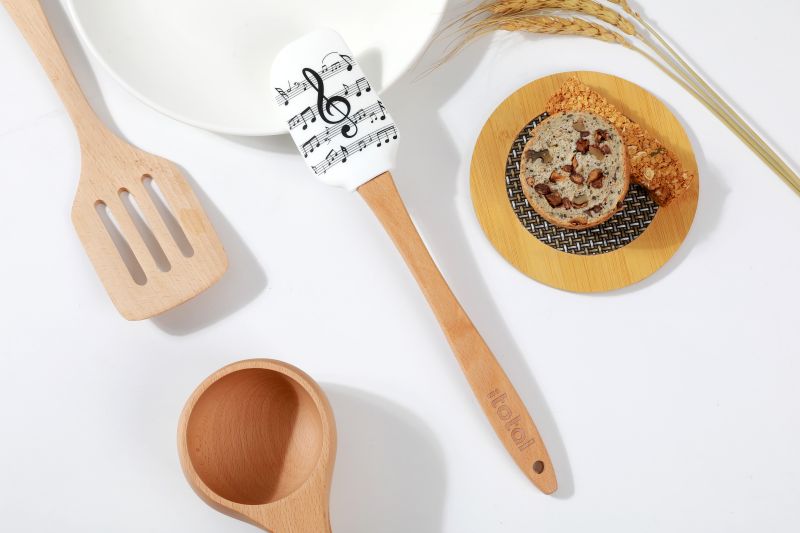 Spatules en Silicone Music