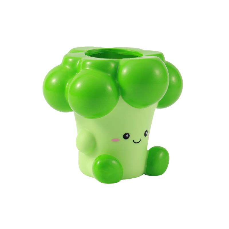 Porte-crayons 3D Benny le brocolis 