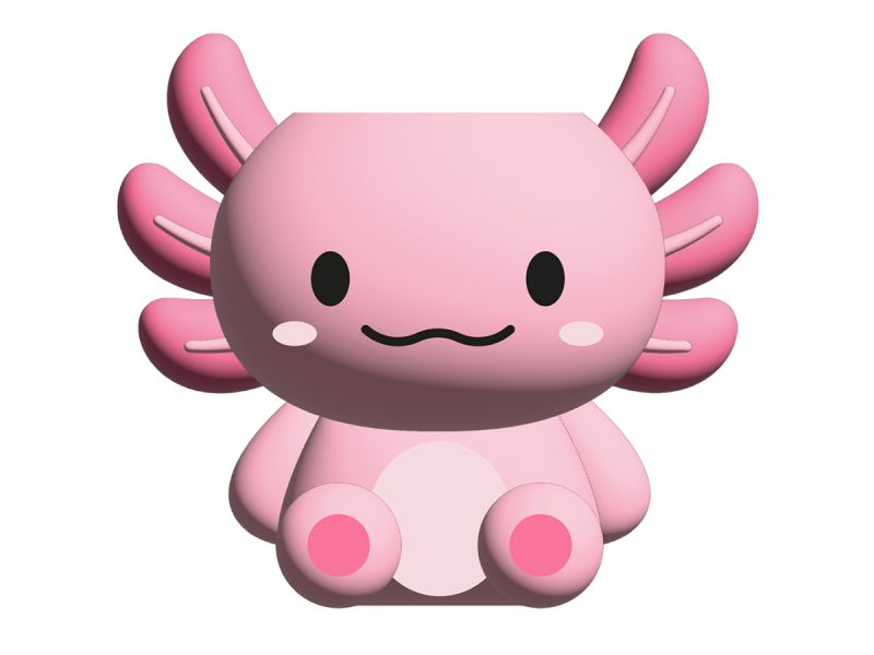 Porte-crayons 3D Axolutely