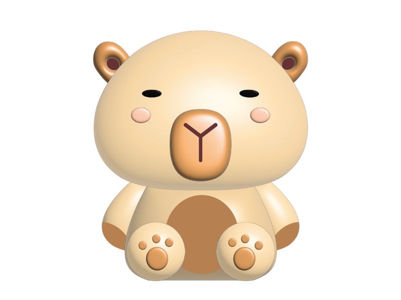 Lampe de nuit Capybara 