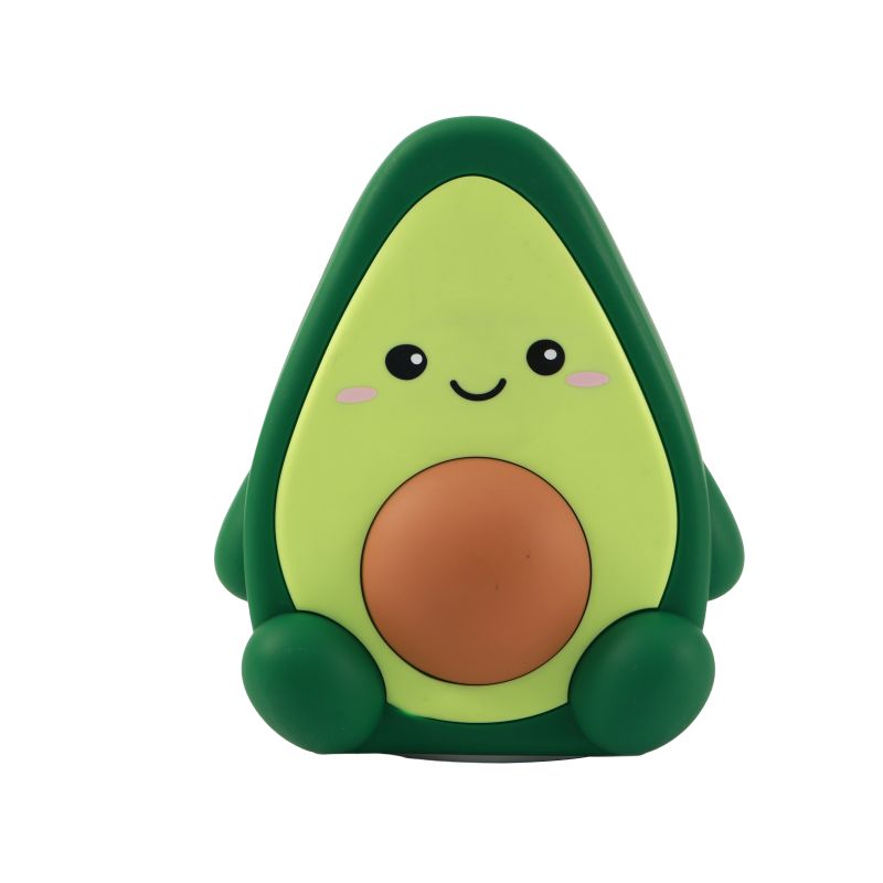 Lampe de nuit en silicone Fresh Market Ava l'avocat