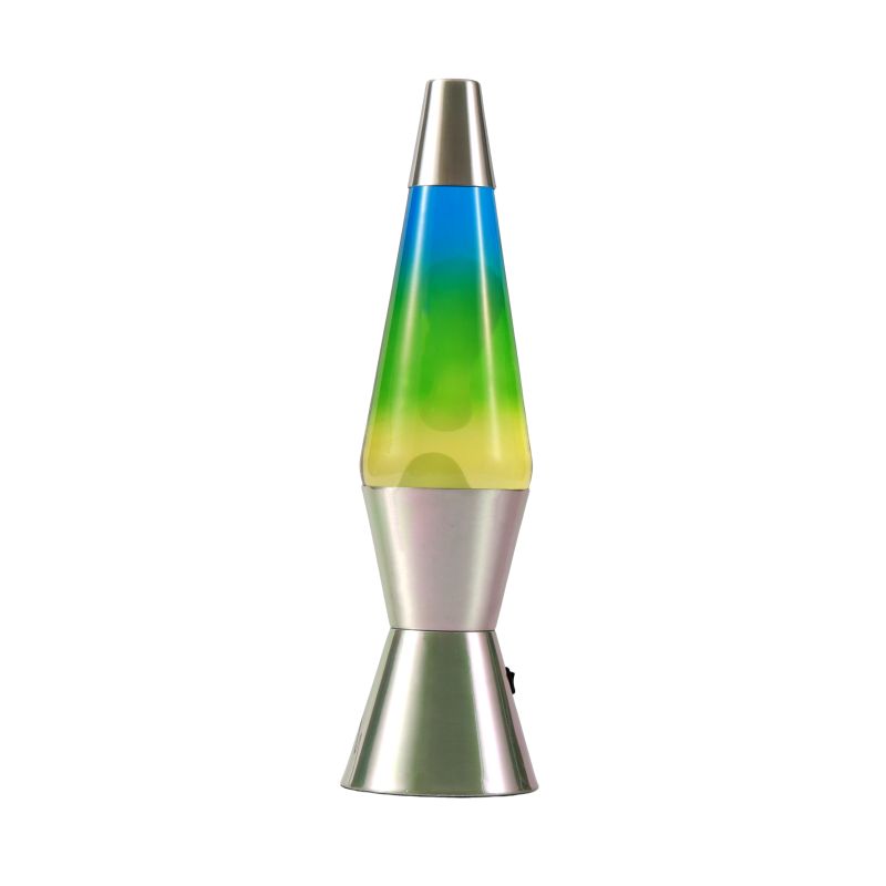 Lampe Lave Led base chrome - Multicolor 